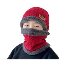 Conjunto De Gorro E Cachecol De Malha Para Crianças, Meninos E Meninas, Outono Inverno, Gorro Macio Conjunto De Gorro E Cachecol De Malha Para Crianças, Meninos E Meninas, Outono Inverno, Gorro Macio