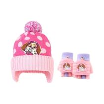 Conjunto De Gorro, Luvas E Cachecol Infantil PAW PATROL, Fofo, Skye Chase, Para Meninos, Meninas,