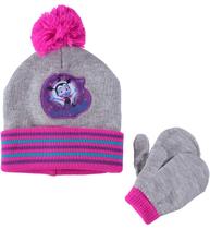 Conjunto de gorros e luvas Disney Vampirina para meninas