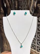 Conjunto De Gota Verde Conjunto De Gota Verde