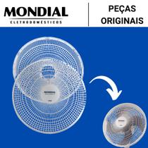 Conjunto de Grade Para Ventilador Mondial Branco 40cm Original