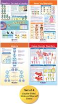 Conjunto de gráficos de quadro de avisos NewPath Learning Genetics x4