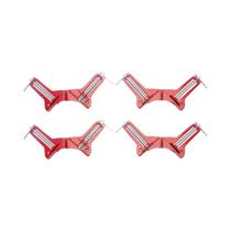 Conjunto De Grampos De Ângulo Reto De 4 Polegadas Para Marcenaria, Suporte De Canto Para Vidro DIY,