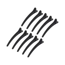 Conjunto De Grampos De Cabelo Com Clipe De Borda De Plástico plus Size 8cm, 10 Peças, Ferramentas De