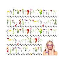 Conjunto De Grampos De Cabelo Em Forma De Broto De Feijão, Estilos Mistos, Flores, Grama, Cogumelo, Conjunto De Grampos De Cabelo Em Forma De Broto De Feijão, Estilos Mistos, Flores, Grama, Cogumelo,