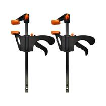 Conjunto De Grampos Para Marcenaria De 4 Polegadas Com Liberação Rápida E Clipe De Pressão Para