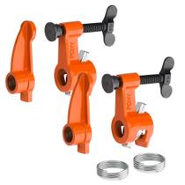 Conjunto de Grampos para Tubos PONY 2 Unidades 3/4" Profundidade de Boca 6,5 cm Conjunto de Grampos para Tubos PONY 2 Unidades 3/4" Profundidade de Boca 6,5 cm