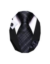 Conjunto de gravatas Barry.Wang Classic Stripe Silk 150 cm 8,5 cm Conjunto de gravatas Barry.Wang Classic Stripe Silk 150 cm 8,5 cm