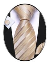 Conjunto de gravatas Barry.Wang Classic Stripe Silk 150 cm x 8,5 cm Conjunto de gravatas Barry.Wang Classic Stripe Silk 150 cm x 8,5 cm
