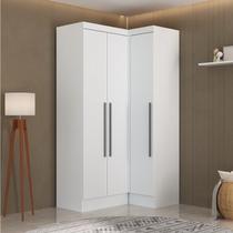 Conjunto de Guarda-roupa Modulado 3 Portas 4 Gavetas 2 Peças Viena Yescasa