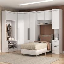 Conjunto de Guarda-roupa Modulado Viena 7 Portas 2 Gavetas 5 Peças Yescasa Conjunto de Guarda-roupa Modulado Viena 7 Portas 2 Gavetas 5 Peças Yescasa
