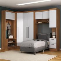 Conjunto de Guarda-roupa Modulado Viena 7 Portas 2 Gavetas 5 Peças Yescasa Conjunto de Guarda-roupa Modulado Viena 7 Portas 2 Gavetas 5 Peças Yescasa