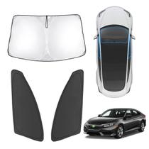 Conjunto de guarda-sol Karltys Windshield para Honda Civic 2016-21