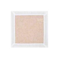 Conjunto de Guardanapos 4 Peças Dupla Face 45x45cm Branco e Bege Rafimex