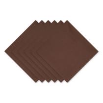 Conjunto de guardanapos DII Solid Bark Brown Cotton 20x20cm (6 peças) Conjunto de guardanapos DII Solid Bark Brown Cotton 20x20cm (6 peças)