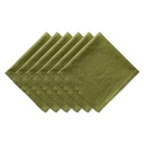 Conjunto de guardanapos DII Variegated Tabletop Collection Olive Green Conjunto de guardanapos DII Variegated Tabletop Collection Olive Green