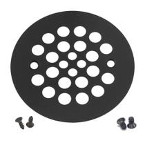 Conjunto de guarnição de drenagem de filtro de chuveiro Artiwell 10,8 cm preto fosco