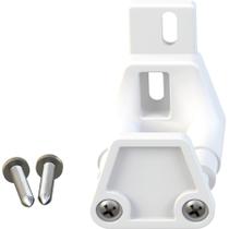 Conjunto de guias de montagem em parede Stone Harbor Hardware branco ajustável