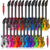 Conjunto de guitarras infláveis Chitidr 48 unidades para festas com bombas de ar