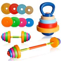 Conjunto de halteres ajustáveis Sepco Kids