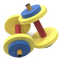 Conjunto de halteres Redmon para crianças, diversão e fitness, 14 peças Conjunto de halteres Redmon para crianças, diversão e fitness, 14 peças