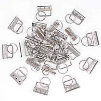Conjunto de hardware Key Fob Sweet 45 unidades, 32 mm, prata Conjunto de hardware Key Fob Sweet 45 unidades, 32 mm, prata