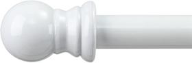 Conjunto de hastes de cortina Bird Twig Extra Long 304-432 cm Metal Branco Conjunto de hastes de cortina Bird Twig Extra Long 304-432 cm Metal Branco