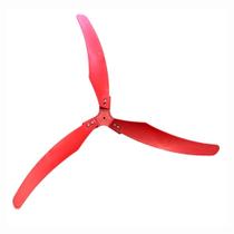 Conjunto de Hélice com 3 Pás para Ventilador 36'' Vermelha - Alta Vazão e Resistência - Agrogranja