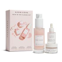 Conjunto de hidratação Skincare HERBIVORE Skin In The Clouds em 3 etapas Conjunto de hidratação Skincare HERBIVORE Skin In The Clouds em 3 etapas