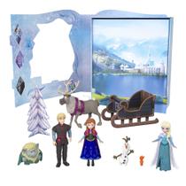 Conjunto de Histórias Clássicas de Frozen c/ 6 Mini Bonecas - Princesas Disney - Mattel