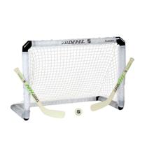 Conjunto de hóquei no joelho Franklin Sports NHL com Light Up Goal Kids Conjunto de hóquei no joelho Franklin Sports NHL com Light Up Goal Kids