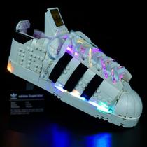 Conjunto de iluminação Kyglaring para tênis Lego 10282 Superstar