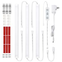 Conjunto de iluminação sob o gabinete Litever, 3 peças de barras de luz LED de 30 cm Conjunto de iluminação sob o gabinete Litever, 3 peças de barras de luz LED de 30 cm