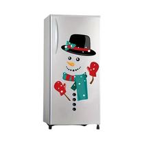 Conjunto De Ímãs De Geladeira De Boneco De Neve De Natal, Decoração De Parede DIY Autoadesiva Para Conjunto De Ímãs De Geladeira De Boneco De Neve De Natal, Decoração De Parede DIY Autoadesiva Para