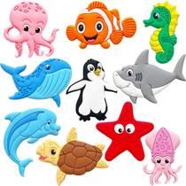 Conjunto de Ímãs de Geladeira para Crianças ALNETI Animais do Oceano
