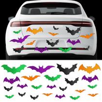 Conjunto de ímãs de morcego de Halloween Flutesan de 28 peças multicolorido de 5 a 20 cm