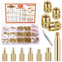 Conjunto de insertos roscados Hapric 307 Heat Set Insert com ferramenta