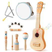Conjunto de instrumentos musicais Vanplay Kids 2-4 anos com ukulele