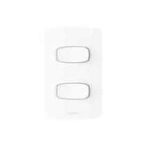 Conjunto De Interruptor Duplo Paralelo 4x2 Alumbra Gracia