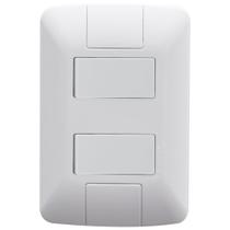 Conjunto de Interruptor Simples 6A+Interruptor Paralelo - 57241045 - TRAMONTINA