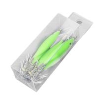 Conjunto De Iscas Luminosas Para Polvo Com 5 Peças, Iscas De Camarão De Madeira Para Pesca Marítima