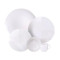 Conjunto de Jantar 20 Peças Grid Porcelana Tramontina