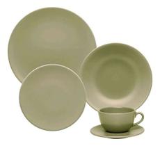 Conjunto De Jantar Oliva Fosco 30 Peças Oxford - Oxford Porcelanas S/A