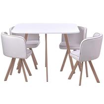 Conjunto de Jantar Pizza Branco Natural