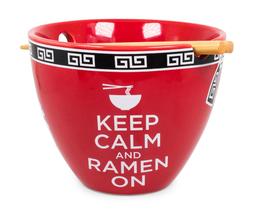 Conjunto de jantar Toynk Boom Trendz Bowl Bop Keep Calm And Ramen On