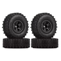 Conjunto de jantes e pneus de lama para carro 1/18 TRX4M 1/24 RC Conjunto de jantes e pneus de lama para carro 1/18 TRX4M 1/24 RC