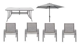 Conjunto De Jardim Art Classique Cinza - 6 Peças - Importado Conjunto De Jardim Art Classique Cinza - 6 Peças - Importado