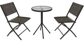 Conjunto De Jardim Importado Veneza 3 Pecas Mesa E 2 Cadeira