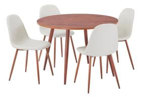 Conjunto De Jardim Mesa De Jantar Com 4 Cadeiras Verona