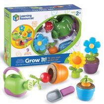 Conjunto de jardinagem e recursos de aprendizagem New Sprouts Grow It! 9 peças